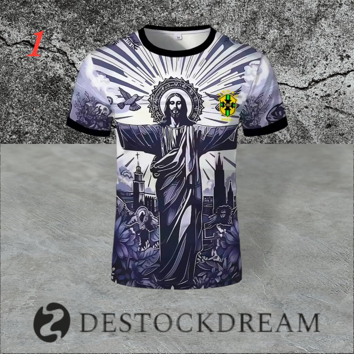 Maillot de foot Brazil special edition Jesus Destockdream