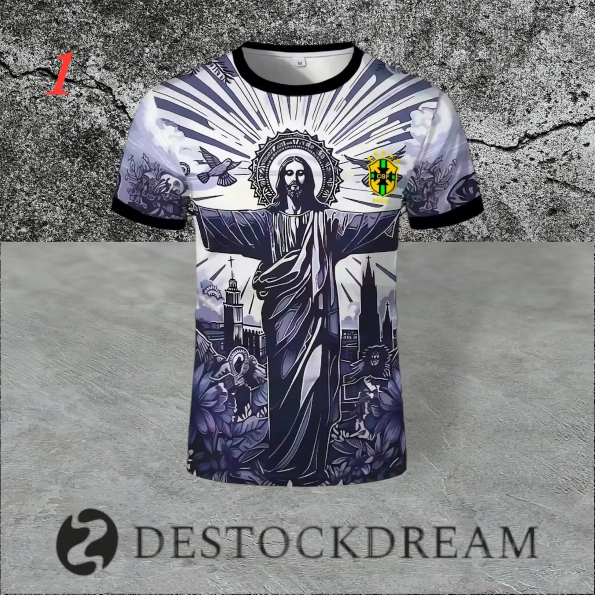 Maillot de foot Brazil special edition Jesus Destockdream