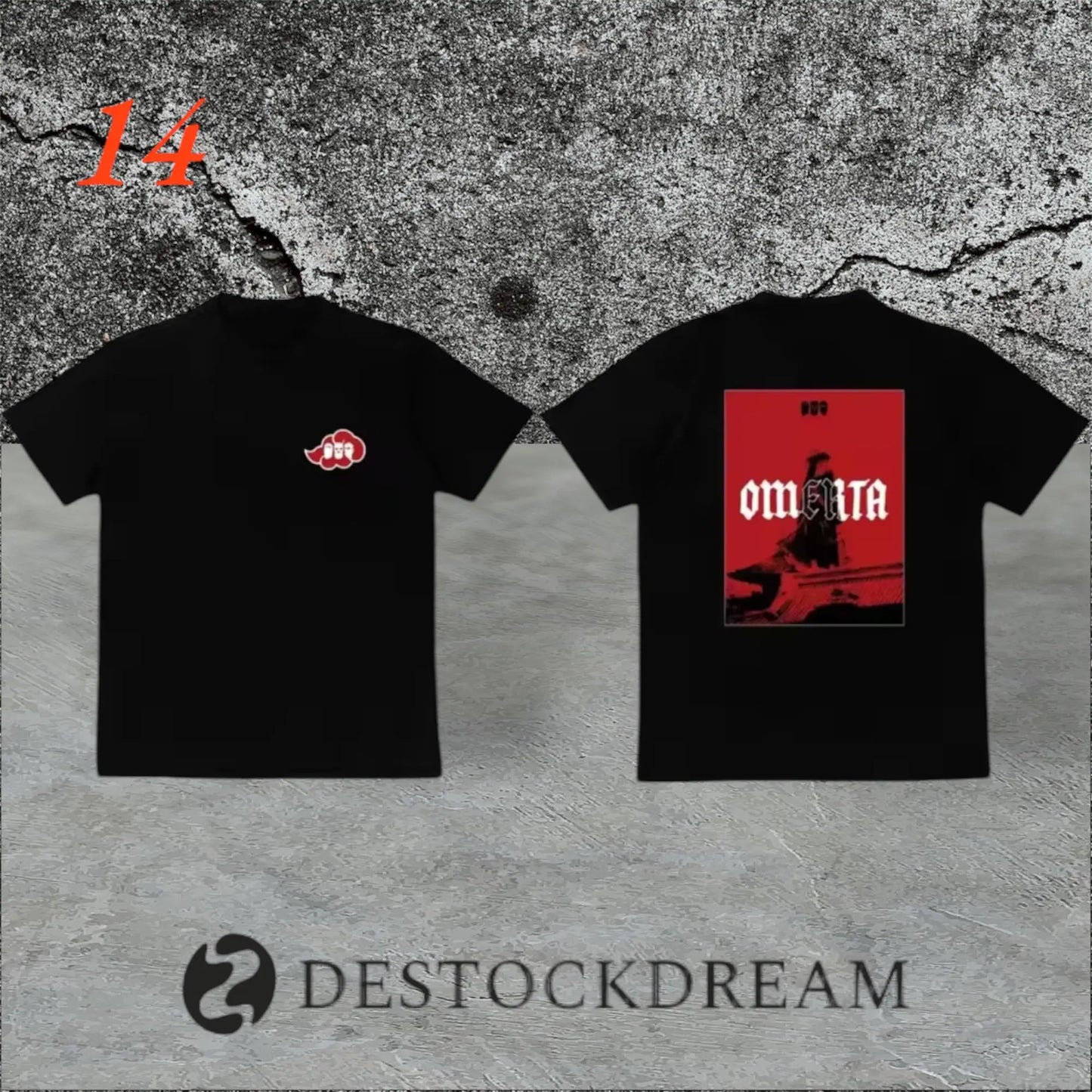 T-Shirt OMERTA Destockdream