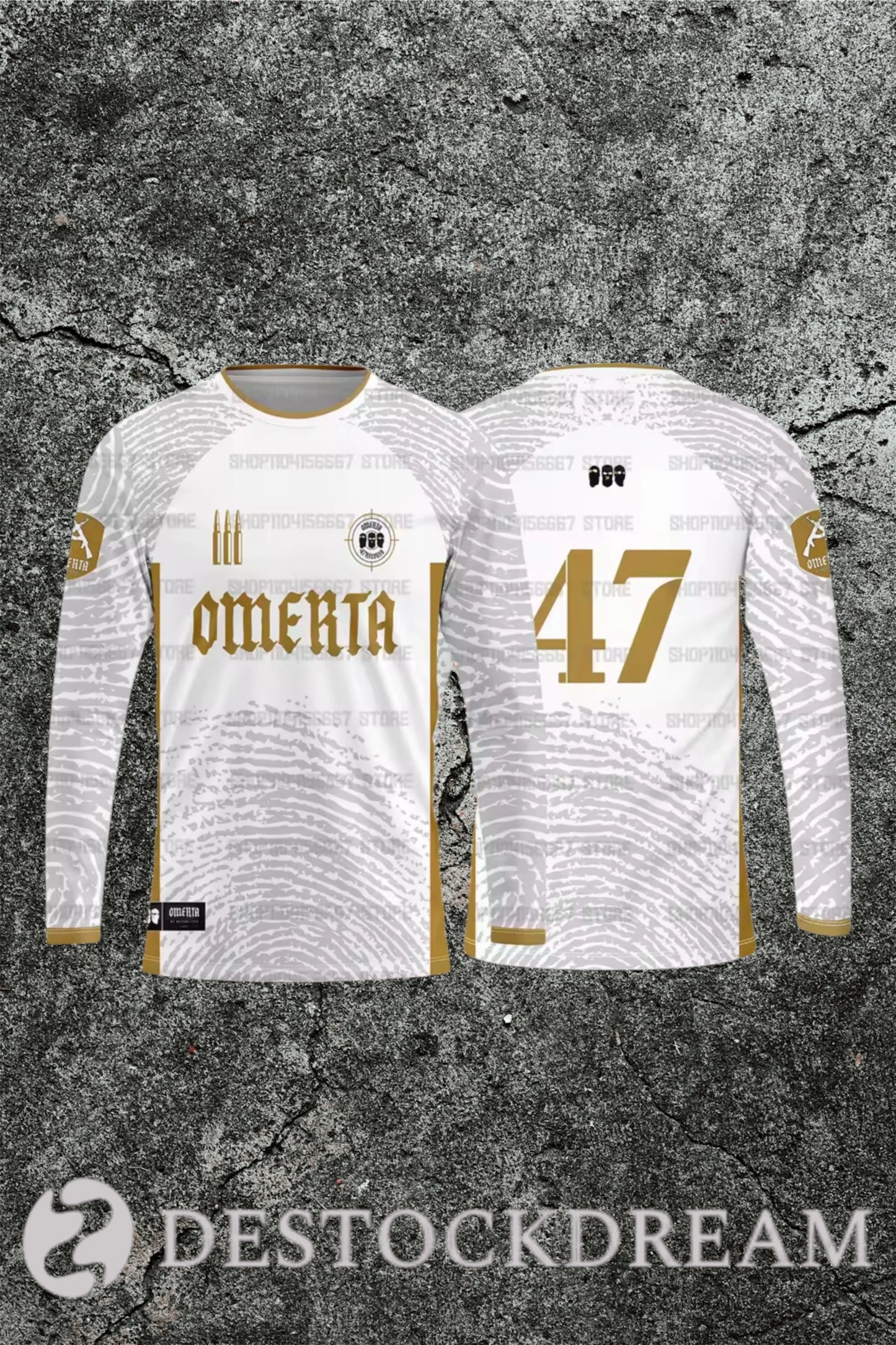 Maillot omerta 47 manche longue Destockdream
