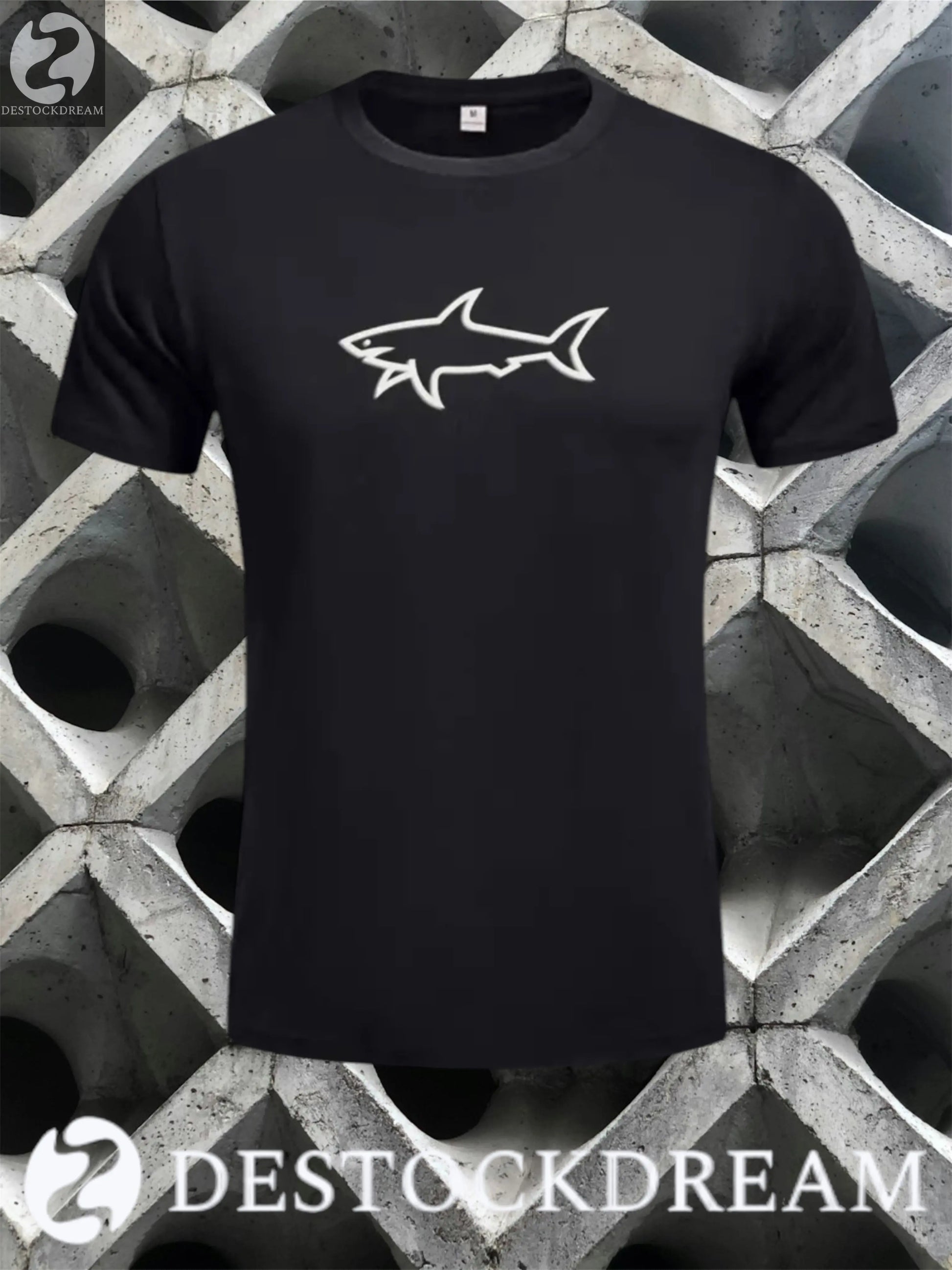 T-Shirt Shark Destockdream   Destockdream
